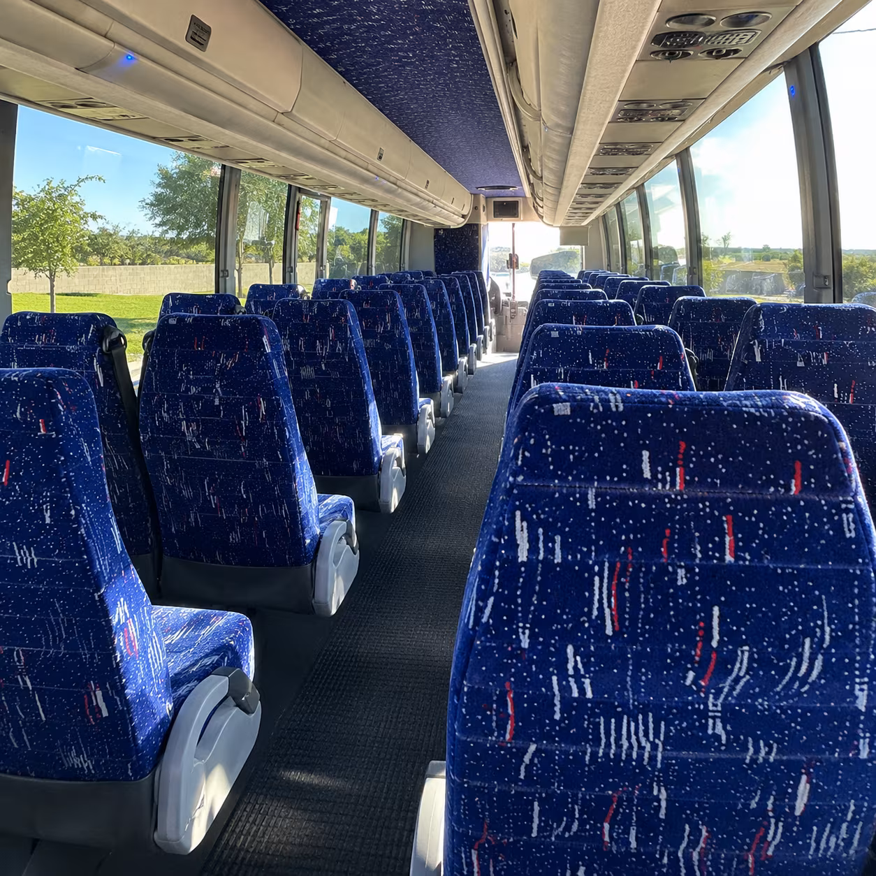 norwalk charter bus services inside