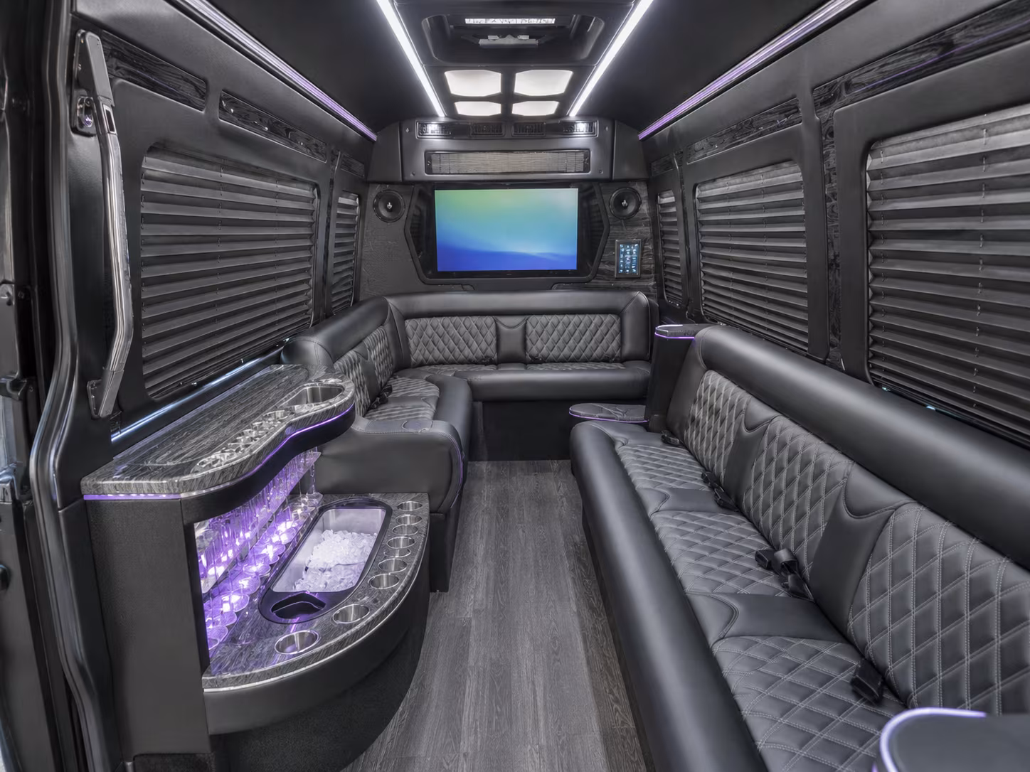 norwalk party bus interior