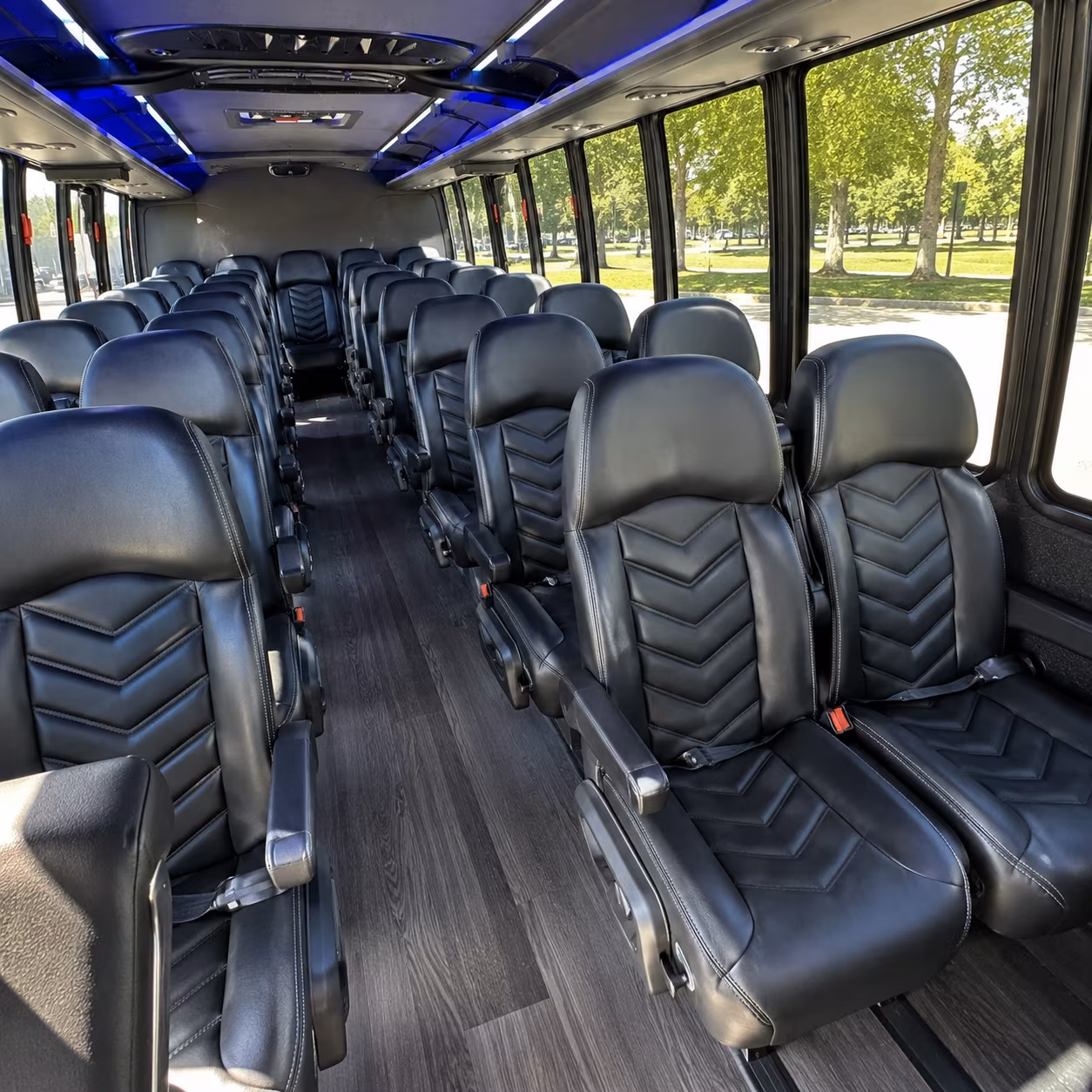 norwalk religious group transportation onboard seating